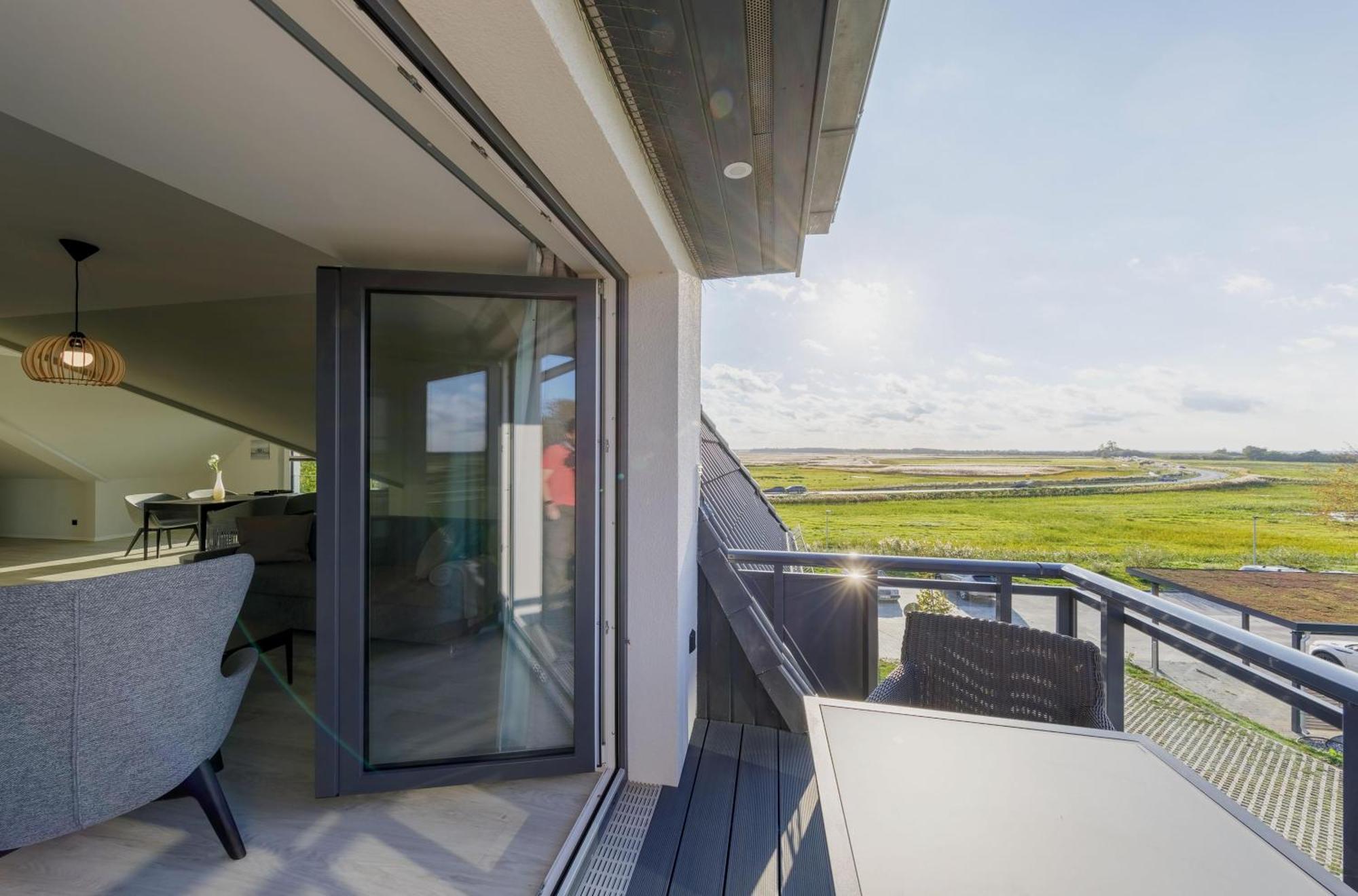 Meerblick Mit Kamin Am Saaler Bodden Wustrow  Exterior foto